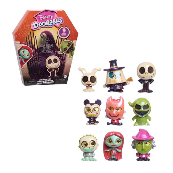 Disney Doorables Nightmare Before Christmas 9 Figuras Mini