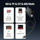thumbnail image 3 of Lector 4en1 Multi-Tarjeta De Memoria Usb-A 3.0 (Sd/Microsd/Cf/Ms) 50cm Negro Ugreen Cr125, 3 of 3