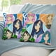 thumbnail image 3 of Funneh Krew Fundas de almohada de terciopelo con tema, regalos de funda de almohada, decoración para el hogar, cojín de lanzar, regalo de cumpleaños para fans y parejas.61*61cm., 3 of 6