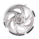thumbnail image 2 of Cubierta De Ventilador De Aleación De Aluminio, Ligera, Profesional, Para Motocicleta, Cubierta De Entrada De Aire, Color Plata, 2 of 5