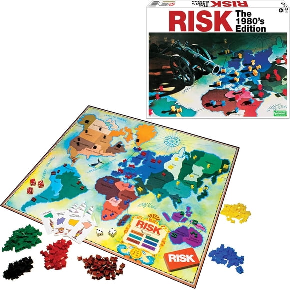 Juego de Mesa Risk Edición 1980s Winning Moves Clásico