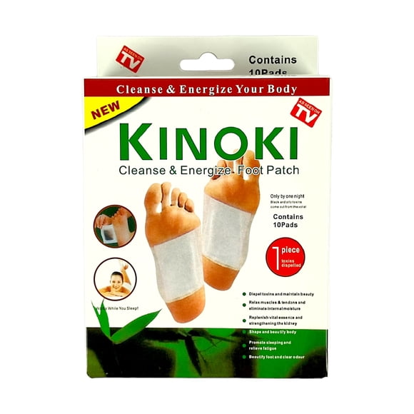 Almohadillas Kinoki, 10 parches naturales de primera calidad para aliviar el dolor