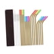 thumbnail image 3 of 16 Piezas Pajitas De Acero Inoxidable Pajita De Metal Para Vasos Tienda Bar Oro, 3 of 3