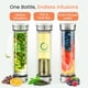 thumbnail image 2 of Vaso de té Pure Zen Tea de doble pared, 400 ml con infusor, 2 of 8