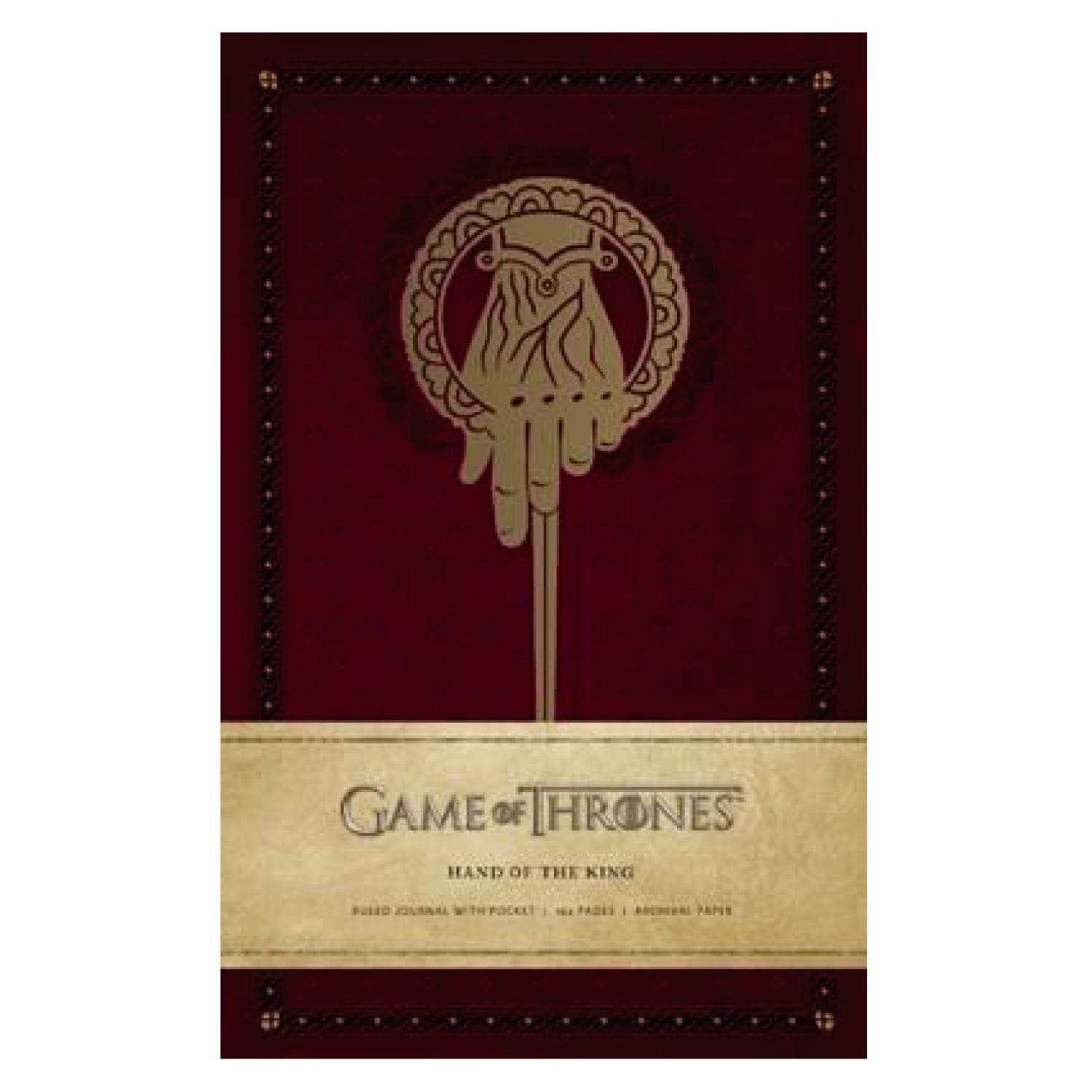 Insight - Libreta Game Of Thrones Hand Of The King Mediana Tapa Dura