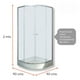 thumbnail image 2 of Cabina de Ducha SHOWER Curvo 90X90X200CM SATIN., 2 of 4