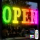 thumbnail image 1 of Letrero LED de Apertura lemonrole 91 cm x 30 cm con Control por App RGB, 1 of 9