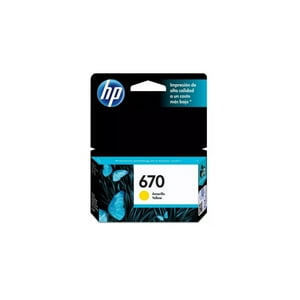 Cartucho Hp 670 Yellow Original
