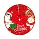 thumbnail image 4 of Cubierta De La Base De La Falda Del árbol De Navidad 90 Cm Redonda Cálida Para La Decoración Del Hogar Fiesta Estilo De Vacaciones A, 4 of 5