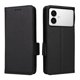 thumbnail image 1 of Funda Cartera para Samsung Galaxy S26 Edge Tapa Flip con Ranuras y Soporte Negro, 1 of 5
