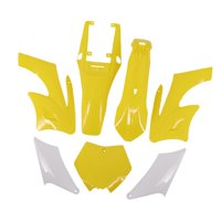 Magideal - Kit De Guardabarros Para Carrocería, Piezas De Repuesto, Premium, Fácil De Instalar, Alto Rendimiento, Reemplaza Accesorios Amarillo