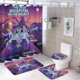 thumbnail image 1 of Juego de Cortina de Ducha y Alfombras Desmarcar El Segundo Mejor Hospital de la Galaxia 4 Piezas, 1 of 6
