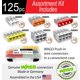 thumbnail image 2 of Kit surtido de conectores de cables WAGO 2773, tuercas de pared, 125 piezas, 2 of 5