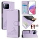 thumbnail image 1 of Funda tipo cartera FOXDOCK para T-Mobile REVVL 7 Pro con soporte, ranuras, RFID, diseño de gato, 1 of 5