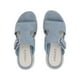 thumbnail image 2 of Sandalia Mujer Azul Plataforma Alexa Police, 2 of 5