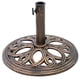 thumbnail image 1 of Base para sombrilla Giantex redonda de 18" de hierro fundido, 10 kg, 1 of 7