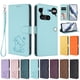 thumbnail image 3 of Funda de Gato tipo Libro para Nothing Phone 3, Verde Claro, 3 of 6