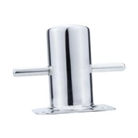 Magideal - Bolardo De Muelle Estampado De 80 X 90 Mm, Acero Inoxidable 316, Resistente, Para Barcos, Yates, Accesorios, Cuerda De Sujeción, Cornamusa, Herrajes