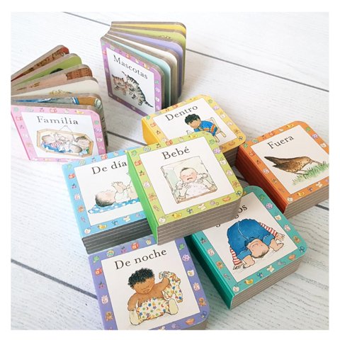 Flamboyant - Minilibros Para Bebés - Caja De Regalo Blanco