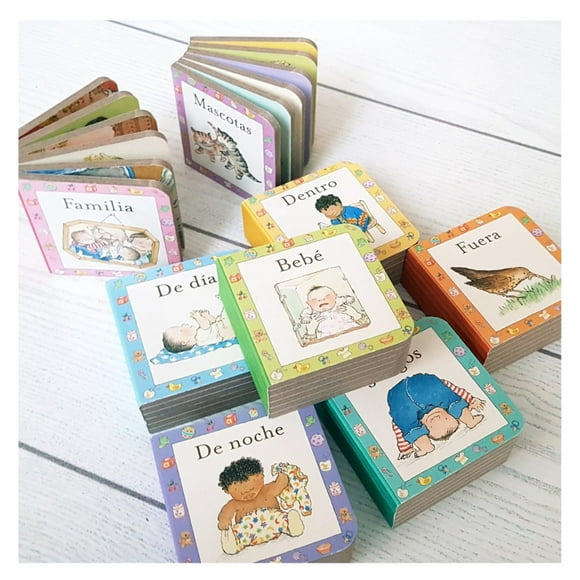 Minilibros para bebés - Caja de regalo blanco