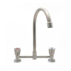 Stretto - Combinación Lavaplatos 8"" Delia Inox Satinado