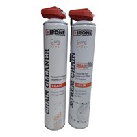 Lubricante De Cadena Moto + Desengrasante Ipone 750Ml