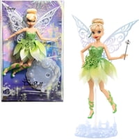 Muñeca De Coleccionista Mattel Disney Tinker Bell Con Alas Peter Pan