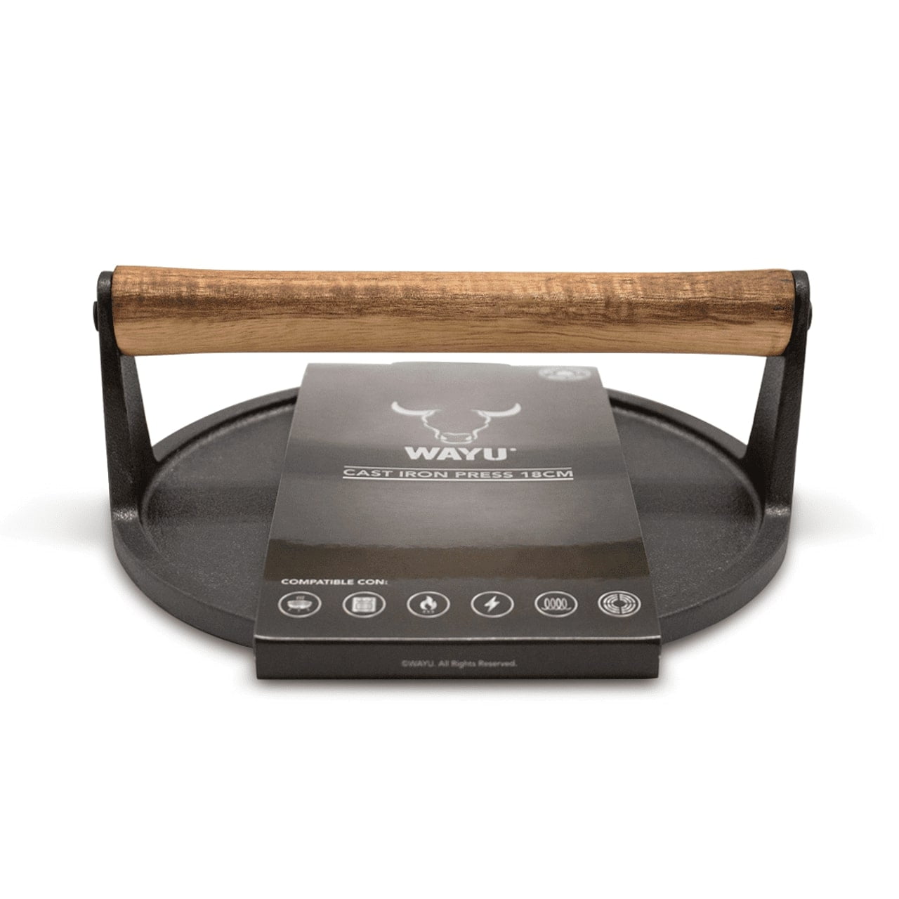 Wayu - Prensa Redonda 18cm Iron Cast