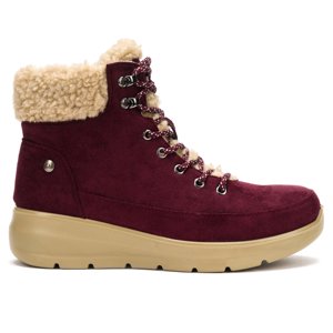 Botín Mujer Burdeo Relti Boteli