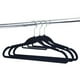thumbnail image 2 of Colgadores De Ropa Ganchos 10  Uni Terciopelo Antideslizante, 2 of 6