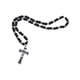 thumbnail image 5 of Colgante De Cruz De Rosario Para Hombres, Mujeres, Cuentas De Oración De Rosario, Collar De Cruz De Rosario Negro, 5 of 5