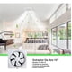 thumbnail image 3 of Extractor De Aire 10 Pulgadas Drl Cuadrado Baño Cocina Sec Blanco, 3 of 17