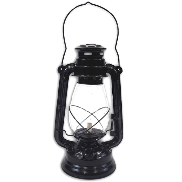 Farol decorativo IOTC Hurricane 13, grande, marrón oscuro
