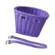 thumbnail image 2 of Cesta De Bicicleta Con Manillar Delantero Para Ni?os, Imitación De Ratán, Fácil De Instalar, Desmontable, Color Morado, 2 of 5