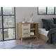 thumbnail image 2 of Comoda 3 Cajones Fm 64,4x80x35 Cm Café Claro Y Beige, 2 of 3