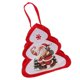 thumbnail image 1 of Navidad manejó el bolso del regalo del caramelo ornamento no tejido de Navidad Papá Noel, 1 of 5