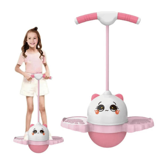 Pogo Ball Saltador Con Luces Led Incluye Inflador Y Aguja