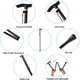 thumbnail image 3 of Caja plegable, 5 niveles de altura ajustable Cajas de caminar plegables portátiles ligeras con correa de muñeca y manija en T para hombres mujeres ancianos, 3 of 3