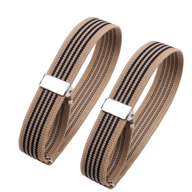 Brazalete Elástico Para Mujer Y Hombre, Brazalete De 2 Cm, Gemelos Para Camisa