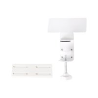 Bothyi - Soporte De Escritorio Para Regleta De Enchufes, Práctico Soporte Para Enchufes De Oficina, Color Blanco