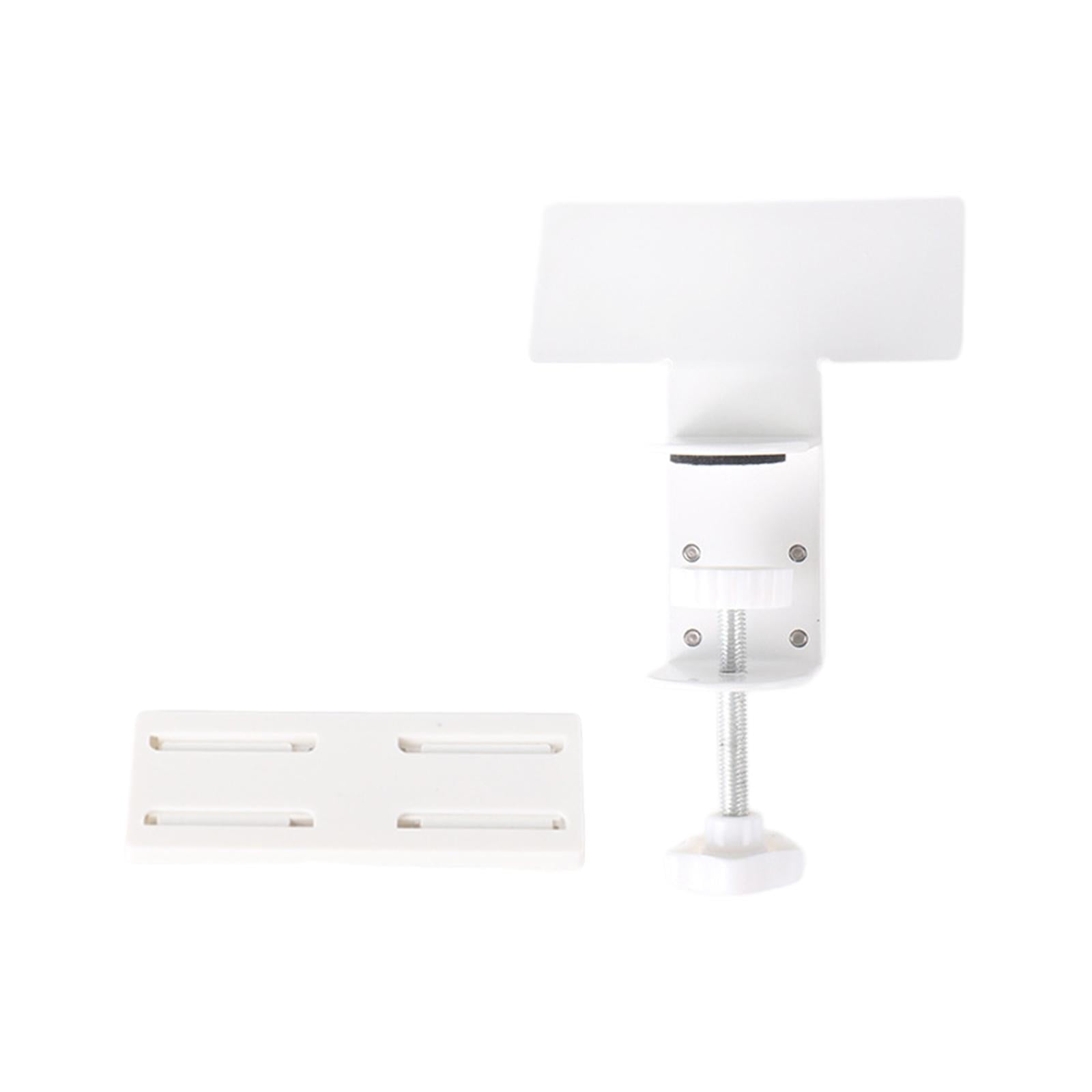 Bothyi - Soporte De Escritorio Para Regleta De Enchufes, Práctico Soporte Para Enchufes De Oficina, Color Blanco