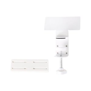 Bothyi - Soporte De Escritorio Para Regleta De Enchufes, Práctico Soporte Para Enchufes De Oficina, Color Blanco