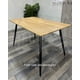 thumbnail image 3 of Mesa Para Comedor Rectangular Pima Con Patas Negras 120x75cm, 3 of 3