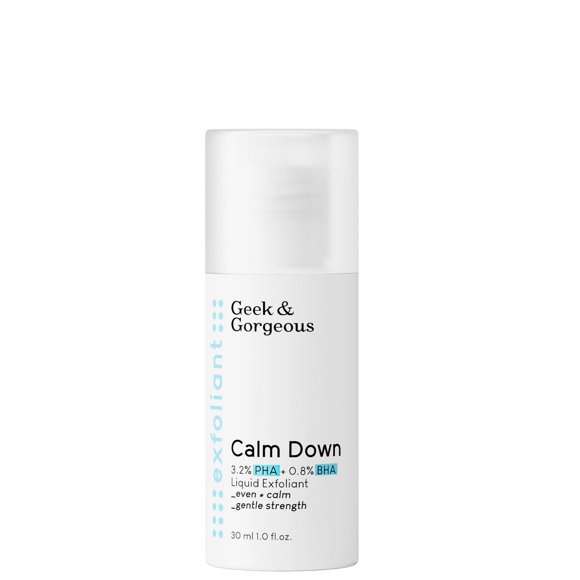 Tónico Exfoliante Líquido Calm Down de Geek & Gorgeous 30 ml