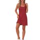 thumbnail image 2 of Camisón de Tirantes Ajustables con Bolsillos INSPIRE CHIC para Mujer, Loungewear Suave XL Rojo, 2 of 6