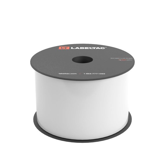 Etiqueta LabelTac 7,6 cm x 381 cm Blanco Baja Halógena