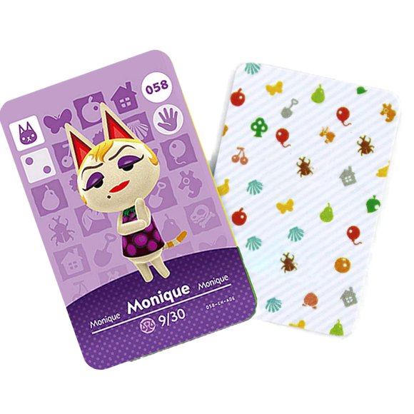 Tarjeta NFC personalizada mini Monique impermeable 3 x 2 cm