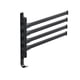 thumbnail image 4 of Toallero Giratorio, Colgador De Toallas De Baño Flexible Para Salones De Baño, Cocina, Negro, 4 of 5