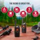 thumbnail image 5 of Walkie Talkies Cobra RX380 recargables con un alcance de 32 millas, paquete de 2, 5 of 7