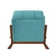 thumbnail image 2 of Pouf Marsella Tela Velvet Turquesa, 2 of 3
